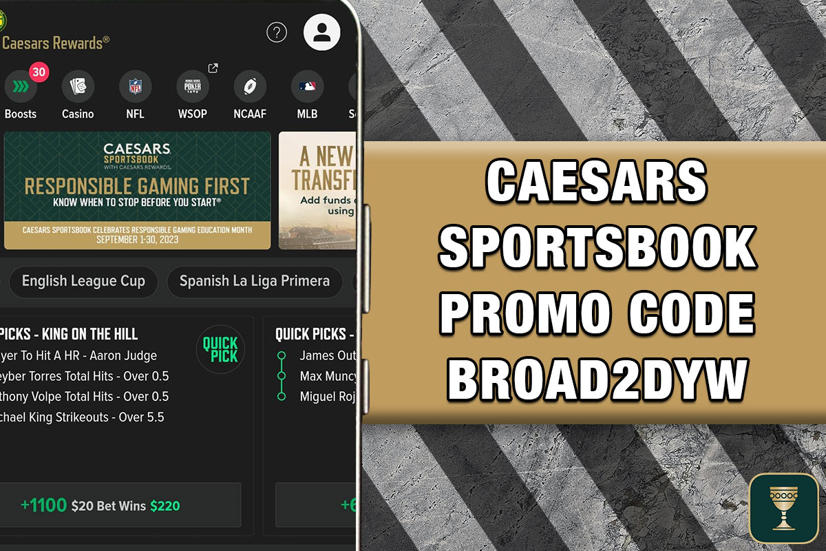 Caesars Sportsbook promo code