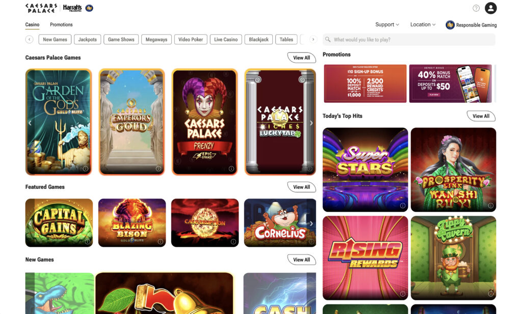 Caesars PA Online Casino
