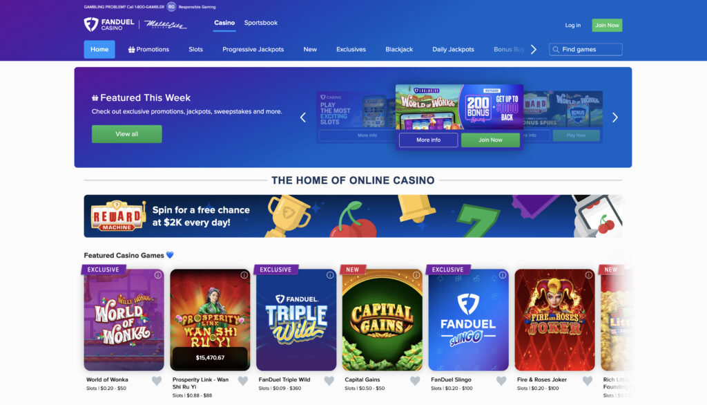FanDuel PA Online Casino
