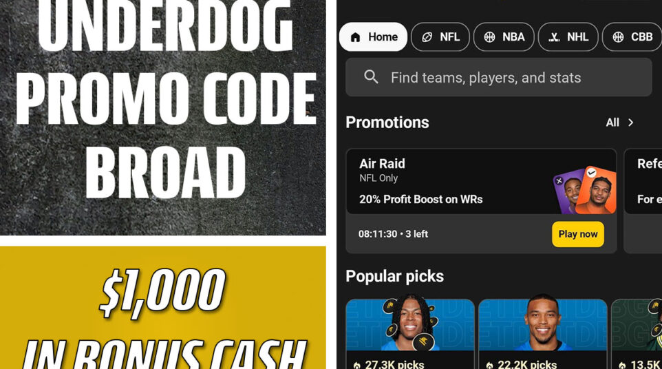 underdog promo code