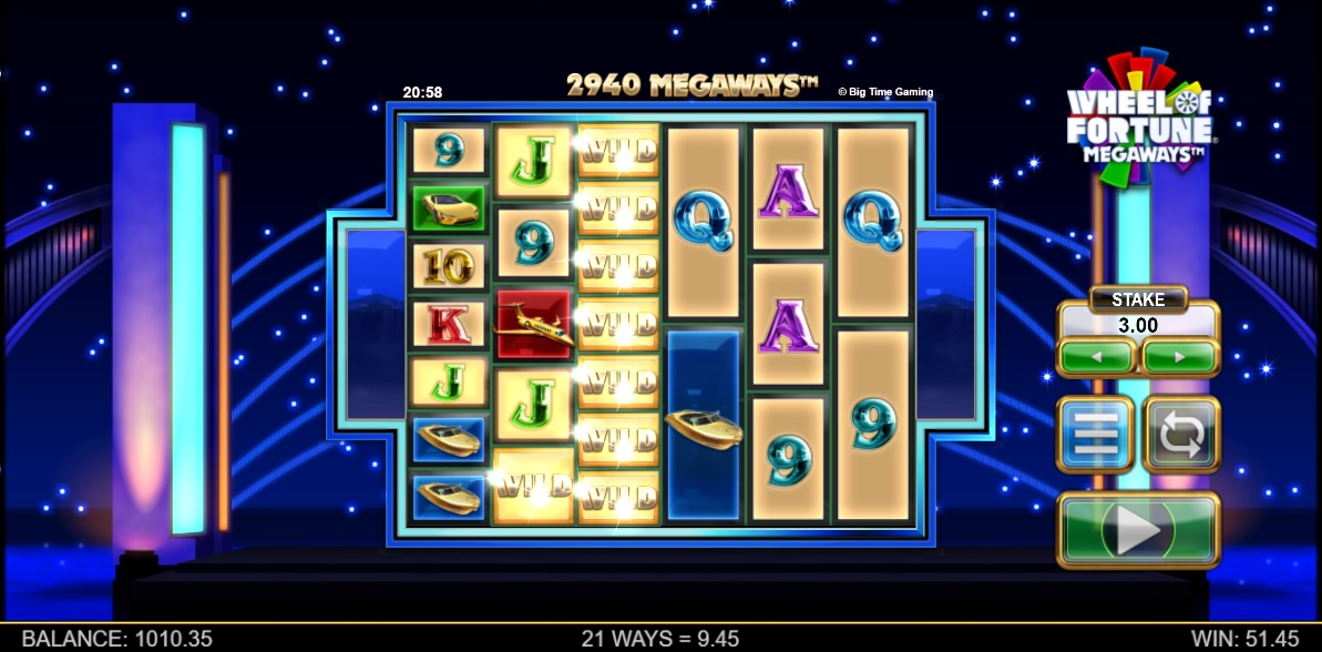 wheel of fortune megaways