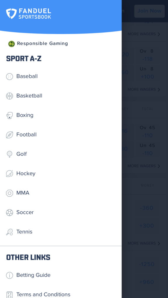 fanduel betting