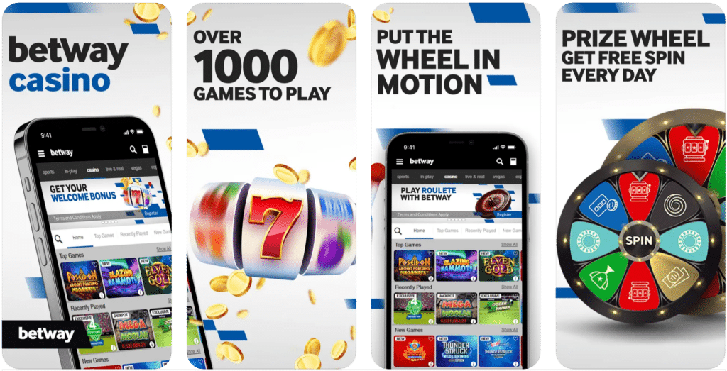 Betway Casino, App Store Screenshot