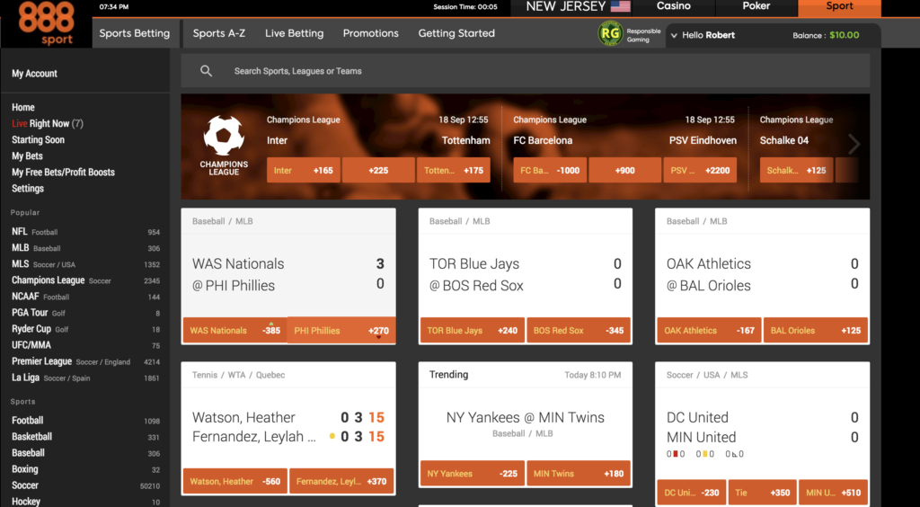 888 sports betting